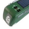 DEGEN DE13 FM AM SW Crank Dynamo Solar Power Emergency Radio