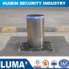 Traffic Barrier Automatic Rising Stainless Steel Bollard with Solar Light