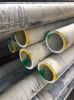 painted beveled fixed length galvanized seamless steel pipe