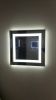 bathroom led illuminated mirror