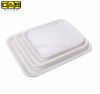 FDA Plastic Serving Tray Bakery Bread Display Trays For Food