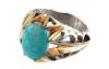 Silver ring turquoise ...