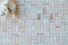 White Bamboo style Mother Of Pearl Seashell Tile Mosaic