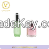 Light cyan color Glass serum bottle with silver dropper
