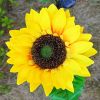 Shenzhen Better Patio Lawn 20 Led Artificial Flower Stake Solar Lights Outdoor Decoration Yellow Sunflower Garden Light