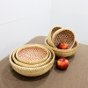 HANDCRAFTED BAMBOO BASKET / NATURAL & ECO-FRIENDLY STORAGE / MADE IN VIETNAM