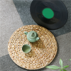 DECORATIVE ROUND WATER HYACINTH MAT / IDEAL FOR TABLE SETTINGS / MADE IN VIETNAM