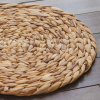 DECORATIVE ROUND WATER HYACINTH MAT / IDEAL FOR TABLE SETTINGS / MADE IN VIETNAM