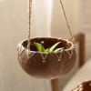 ECO COCONUT PLANTER SHELLS / SUSTAINABLE POTS FOR PLANTING / MADE IN VIETNAM