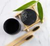 ACTIVATED BAMBOO CHARCOAL POWDER / CLEAN INGREDIENT / NATURAL BLACK COLOR