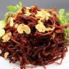NATURAL DRIED BEEF STRIPS / NON-GMO / CLEANLY PROCESSED MEAT SNACK