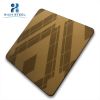 4Ã�8 Etched Stainless Steel Sheets