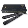 Steam Function Flat Iron Tourmaline Ceramic Vapor Professional Hair Straightener with Argan Oil Infusion Straightening Irons