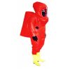 Professional Heavy Duty Type Chemical Protective Suit For Firefighter's Protection