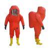 Professional Heavy Duty Type Chemical Protective Suit For Firefighter's Protection