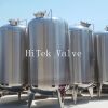 HT07 Stainless Steel Horizontal Vertical Storage Tank For Food Chemical Beverage Water juice Milk