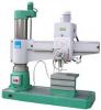 Half and full hydraulic radial drill machine