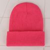 Customizable Skull Caps Acrylic Wool Knitted Beanies Hats