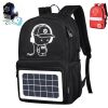 school bag with solar ...