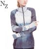 Newest casual winter woman hooded coat yoga jacket