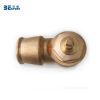 Bronze self tapping screw down valve ferrule with straps