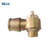 Bronze self tapping screw down valve ferrule with straps