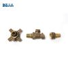 Water meter connection adjustable bronze inlet nipple outlet nipple with ball valve set