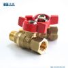 lead free food grade brass ball valve with T handle