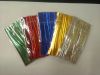 colourful metallic twist ties/ PET twist ties/bag tie