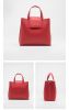 Concise style cattlehide leather handbags