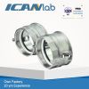 OEM SS 316 Flange End Quick Release Cam lock Coupling with ruber