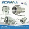 stainless steel camlock quick coupling reducing coupler