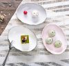 Ceramic tableware curry bowl dinner plate ceramic tea plate round creative dish plate stainless steel lunch box wholesales