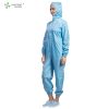 Autoclavable Cleanroom Antistatic garments stripe jumpsuits coveralls lab coats esd working clothes