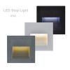 1W 3W Outdoor Led Step Light IP65 Aluminum Embedded Staircase Corner L