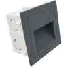 1W 3W Outdoor Led Step Light IP65 Aluminum Embedded Staircase Corner L