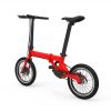 36V battery powered portable folding bicycle electric for teenagers