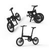 36V battery powered portable folding bicycle electric for teenagers