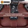 Automotive PVC leatherette car matting 3D full surrounded mats