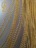 best selling Christmas decoration  beads chain  3mm plastic beads chain  roll