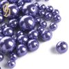 Factory Supply Plastic Pearl Round Beads Wedding DIY Colorful Jewelry Accessories Wholesale Plastic Beads