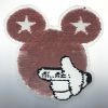 Wholesale cute emoji spangle custom reversible sequin magic embroidery patches for lady cloth