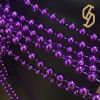 Factory Price Multisize Gold Plated Plastic Beads Chain Round Roll