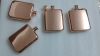 men gift stainless steel 18/8 gold hip flask