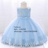 Free Shipping Newborn Girls Clothing Kids Dress Form Party Wedding Prom Dress L1843XZ