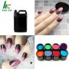 Wholesale popular uv gel three step gel polish temperature color change gel nail polish