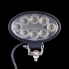 24W LED WORK LIGHT OVAL SHAPE