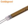 Infrared halogen heating lamp/Gold plated double tube for Offset drying