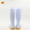 Durable Waterproof White PVC Rain Boots