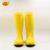 Nicely Quality Yellow PVC Safety Shoes PVC Rain Shoes